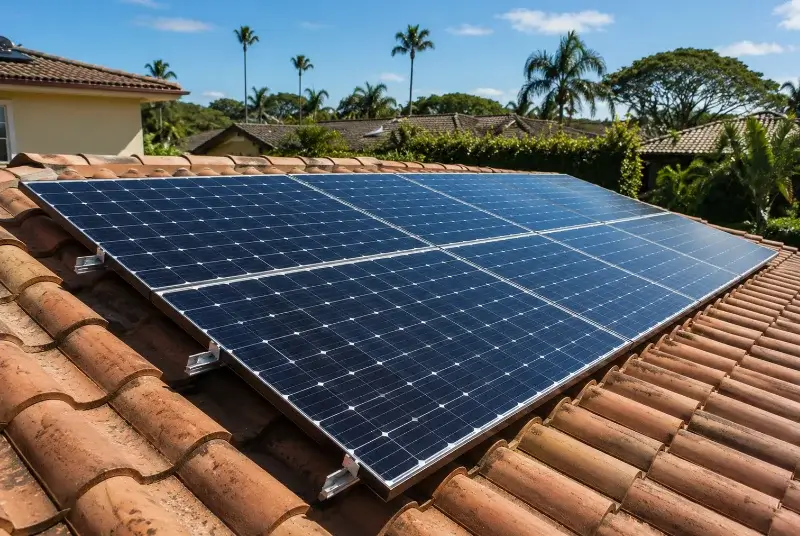 Installation de panneaux solaires à Pierrefitte
